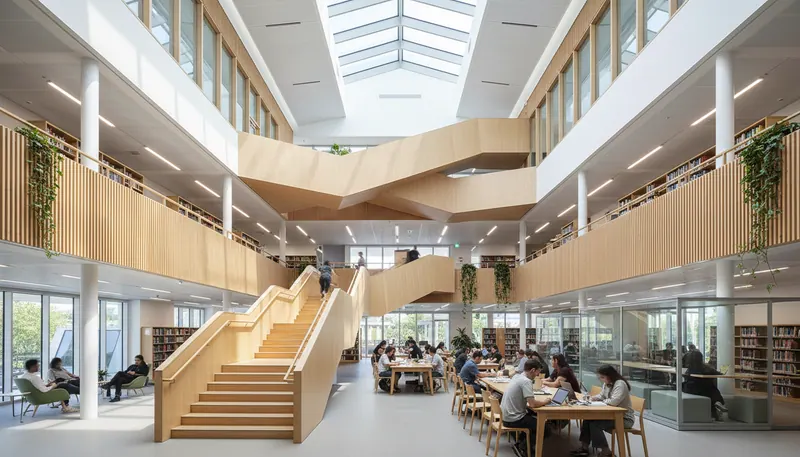 UNSW Sydney campus illustration