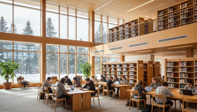 University of Toronto campus illustration