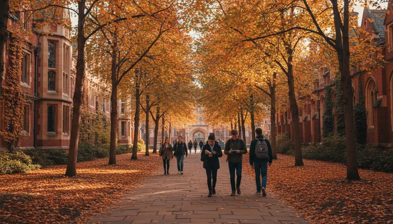 University of Edinburgh campus illustration